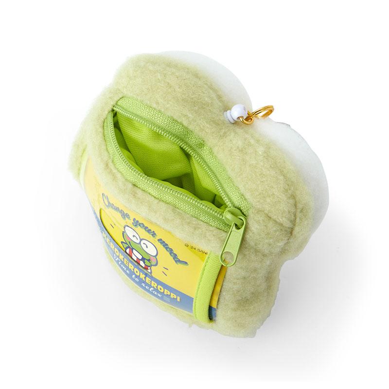 Kero Kero Keroppi Frog Reel Pass Case Fluffy Vintage Retro Sanrio Japan 2024