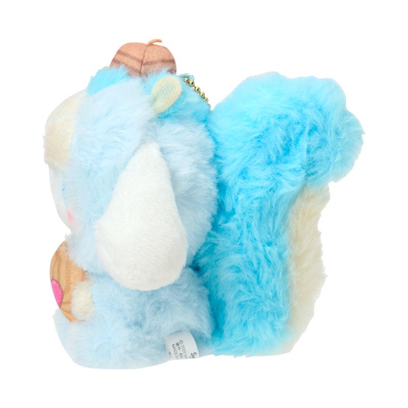 Cinnamoroll Plush Mascot Holder Keychain Fluffy Squirrel Sanrio Japan 2025