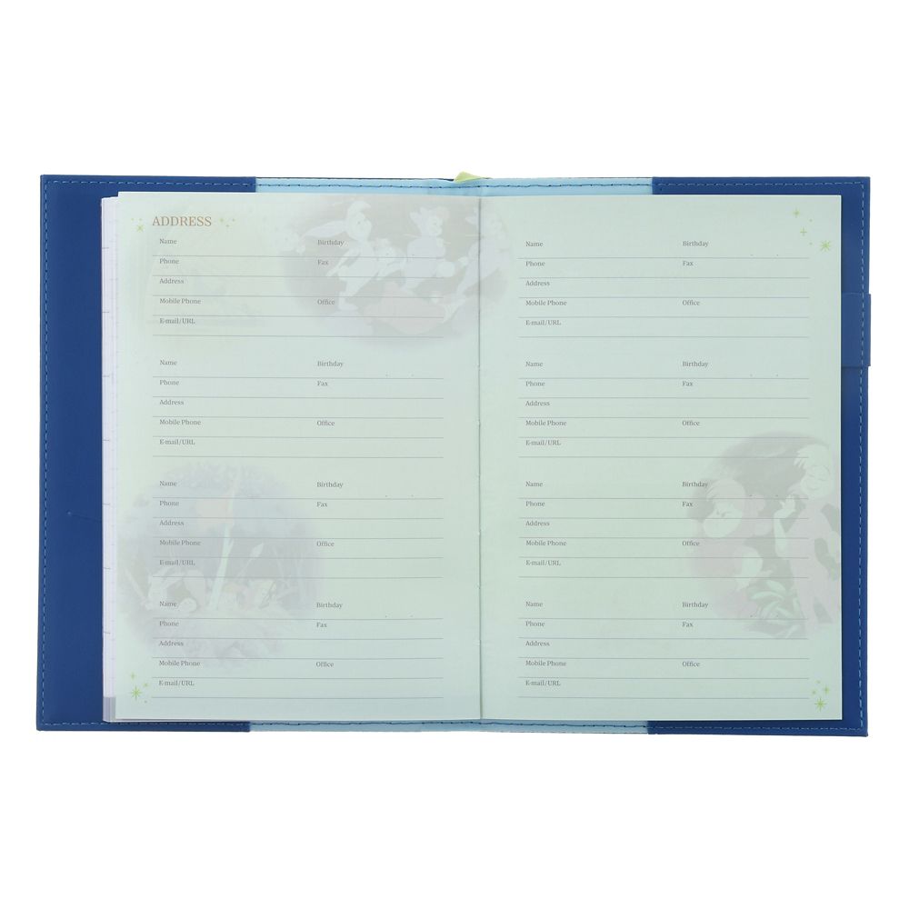 Peter Pan 2026 Schedule Book B6 Weekly Emboss Disney Store Japan