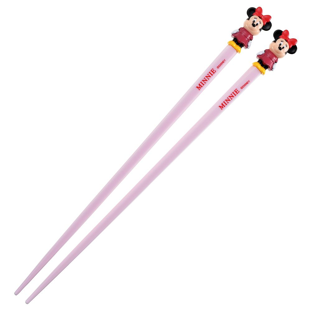 Minnie Mascot Chopsticks Pink Disney Store Japan 2025
