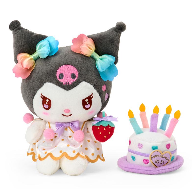 Kuromi Plush Doll Birthday Cake Box Sanrio Japan 2025