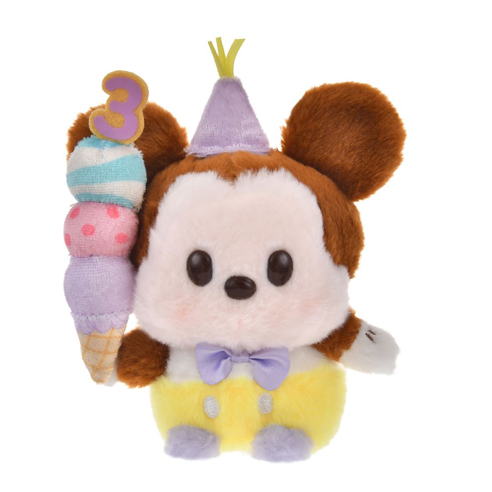 Mickey Plush Doll Urupocha-chan 3rd Disney Store Japan 2025