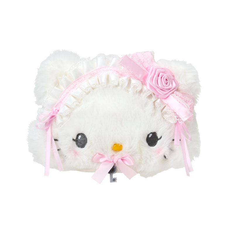 Charmmy Kitty Pouch Face Shape White Frill Sanrio Japan 2025