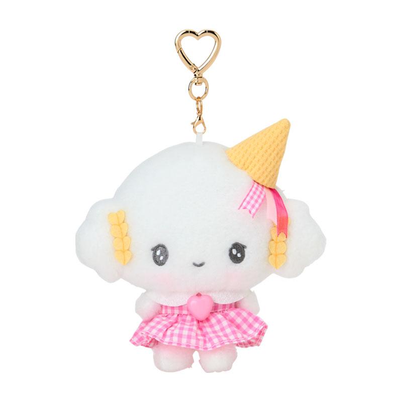 Cogimyun Plush Mascot Holder Keychain Gingham Ice Cream Sanrio Japan 2025