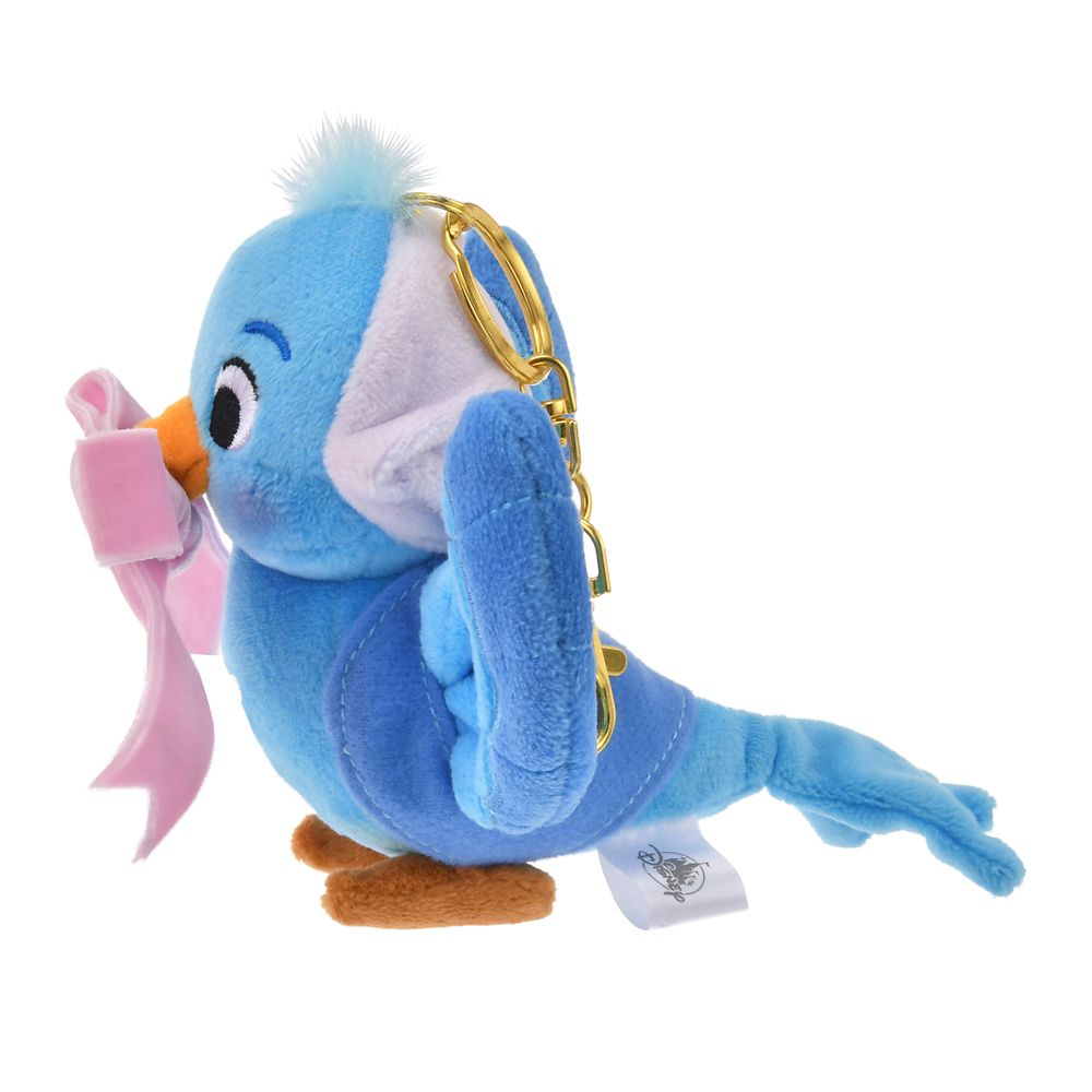 Cinderella Blue Bird Plush Keychain CREATE YOUR DREAM Disney Store Japan 2025