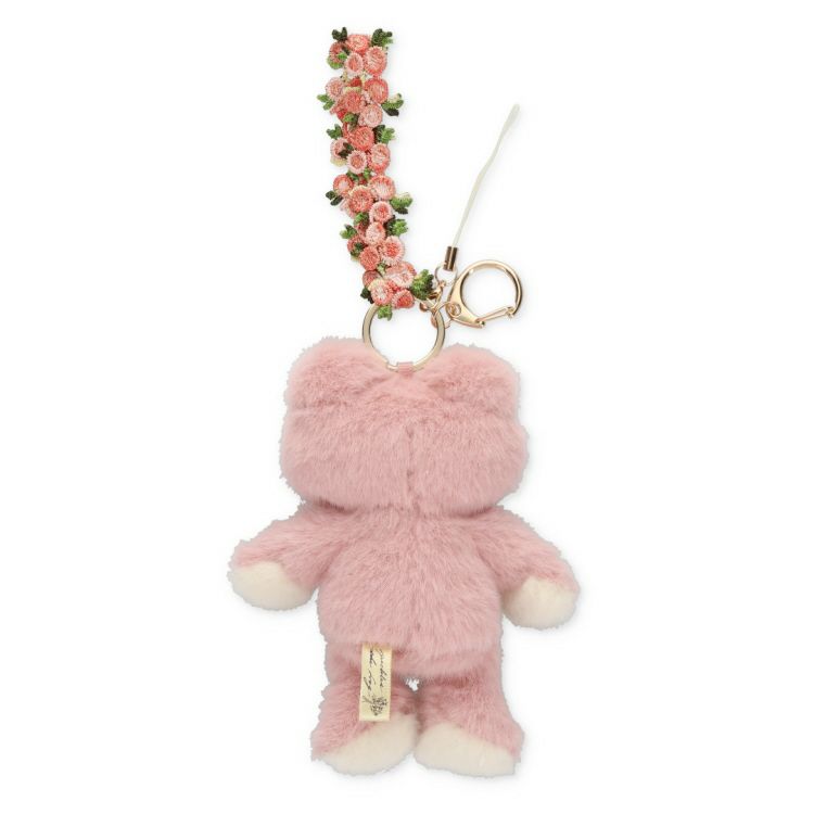 Pickles the Frog Plush Keychain Pink Enchante Japan 2025