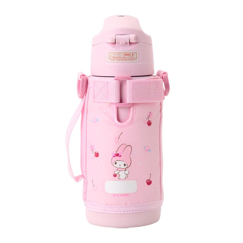 My Melody Kids 2WAY Stainless Bottle w/ Strap Sanrio Japan 2024