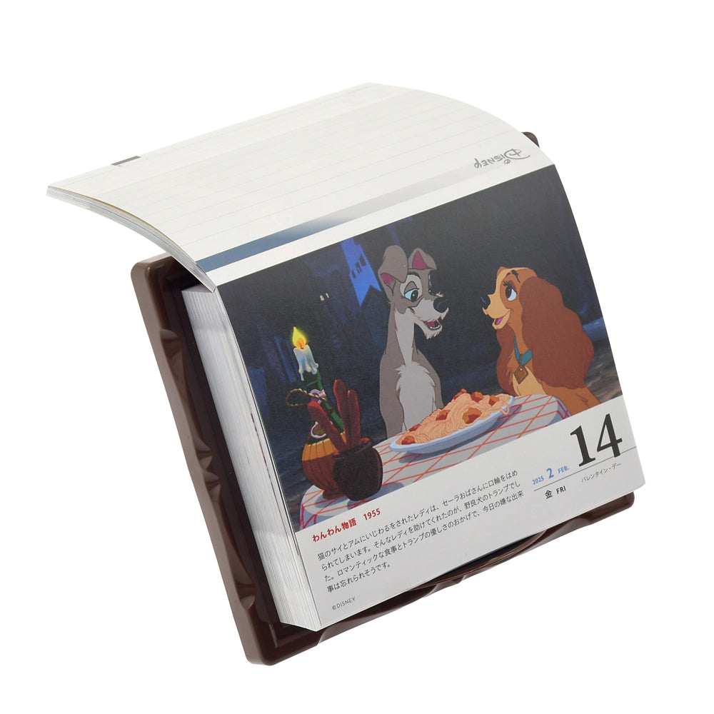 Disney Characters Daily Calendar 2025 Disney Store Japan Can Box