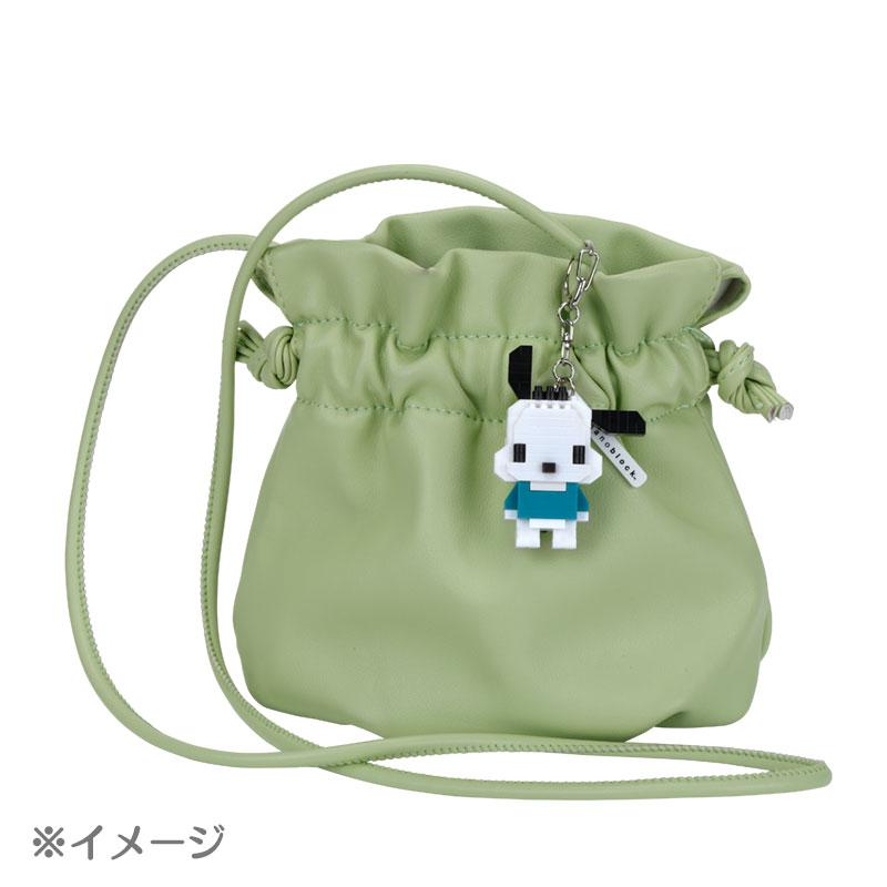 Pochacco Keychain Key Holder Nanoblock n-fig2 Sanrio Japan 2025
