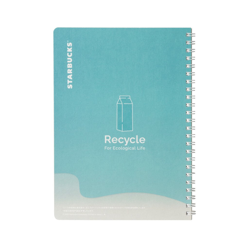 Campus Ring Notebook Turquoise Starbucks Japan 2025