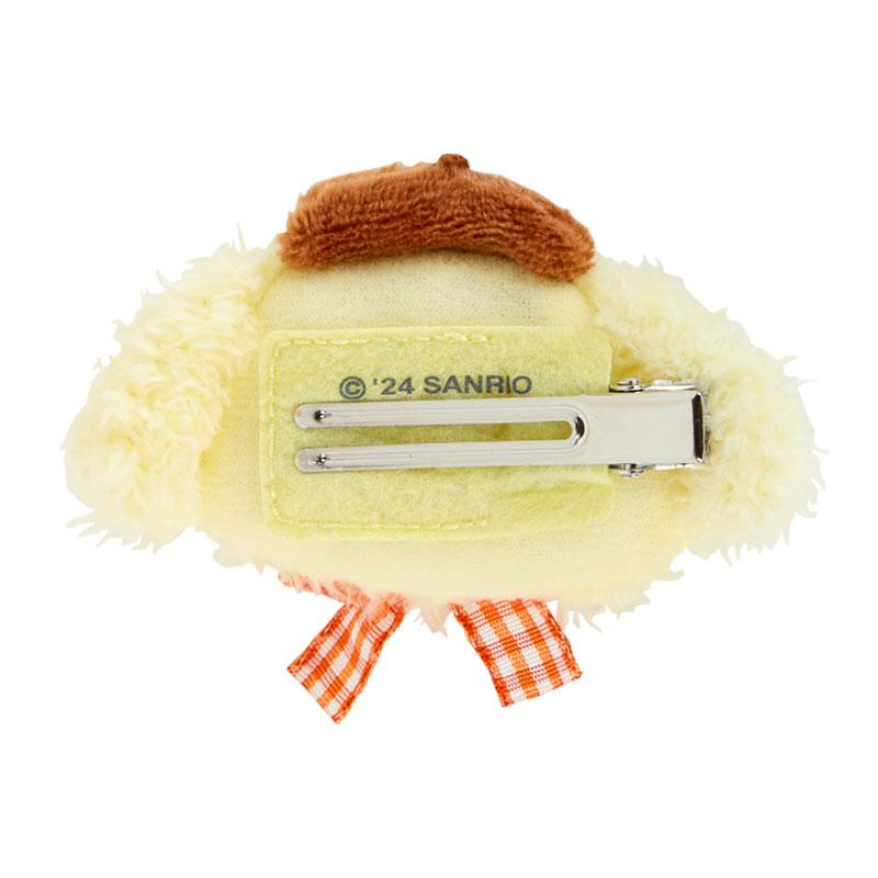 Pom Pom Purin Plush Hair Clip Face Shape Sanrio Japan 2024