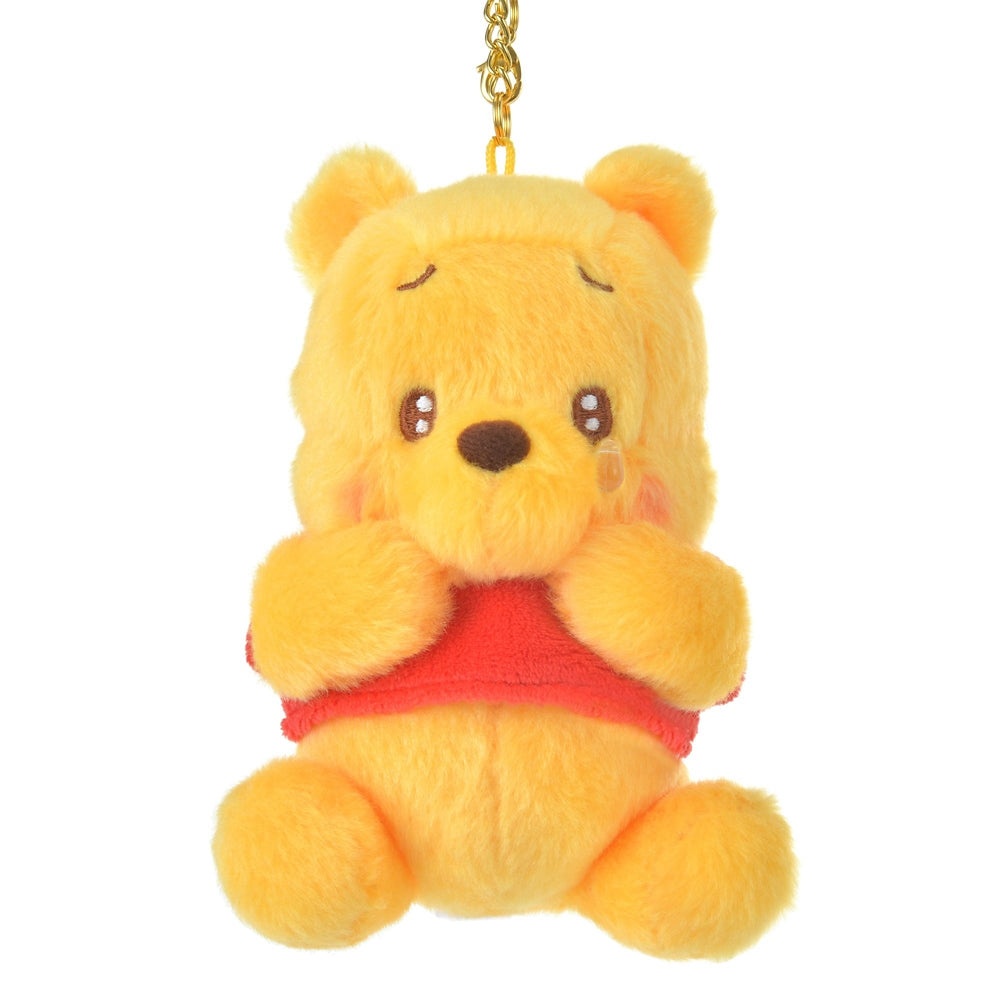 Winnie the Pooh Plush Keychain Uruuru Tears Disney Store Japan 2024