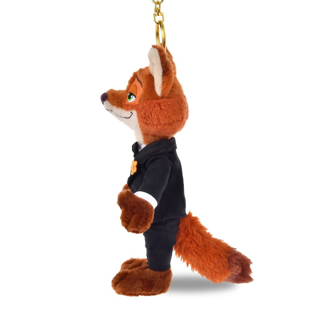Zootopia 2 Nick Wilde Plush Keychain Formal Disney Store Japan 2025