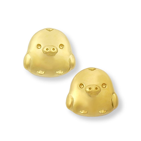 Kiiroitori Yellow Chick Silver Piercing Earring Gold Color San-X Japan 2024