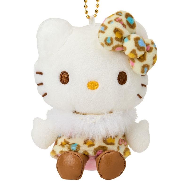 Hello Kitty Plush Keychain Animal White Sanrio Japan 2025