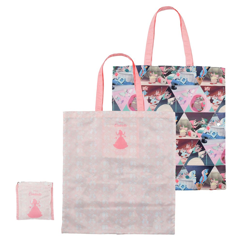 Cinderella Eco Shopping Tote Bag CREATE YOUR DREAM Disney Store Japan 2025