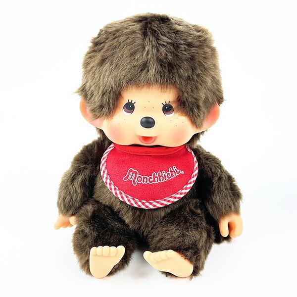 Monchhichi Doll M Boy Sit Premium Standard Brown Japan