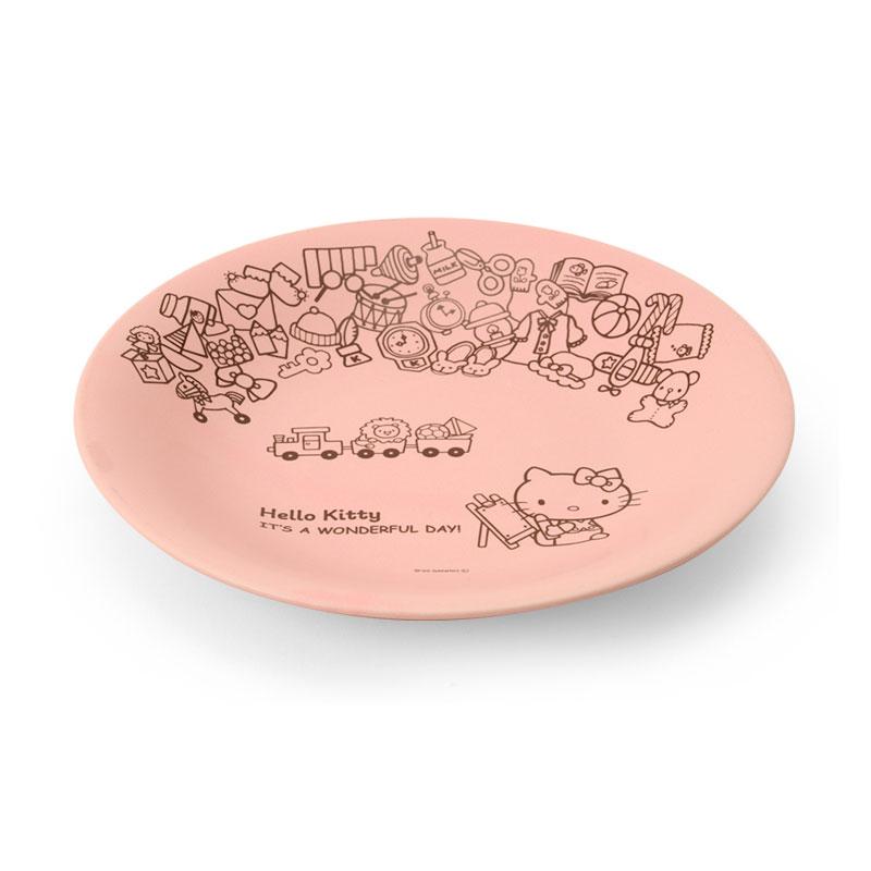 Hello Kitty Plate 24cm Mino ware Pink Sanrio Japan 2025