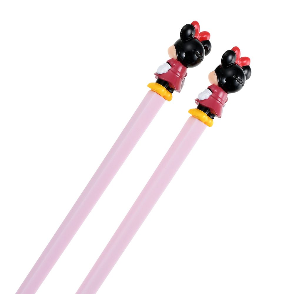 Minnie Mascot Chopsticks Pink Disney Store Japan 2025