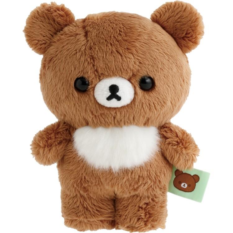 Chairoikoguma Plush Doll Stand San-X Japan 2025 Rilakkuma