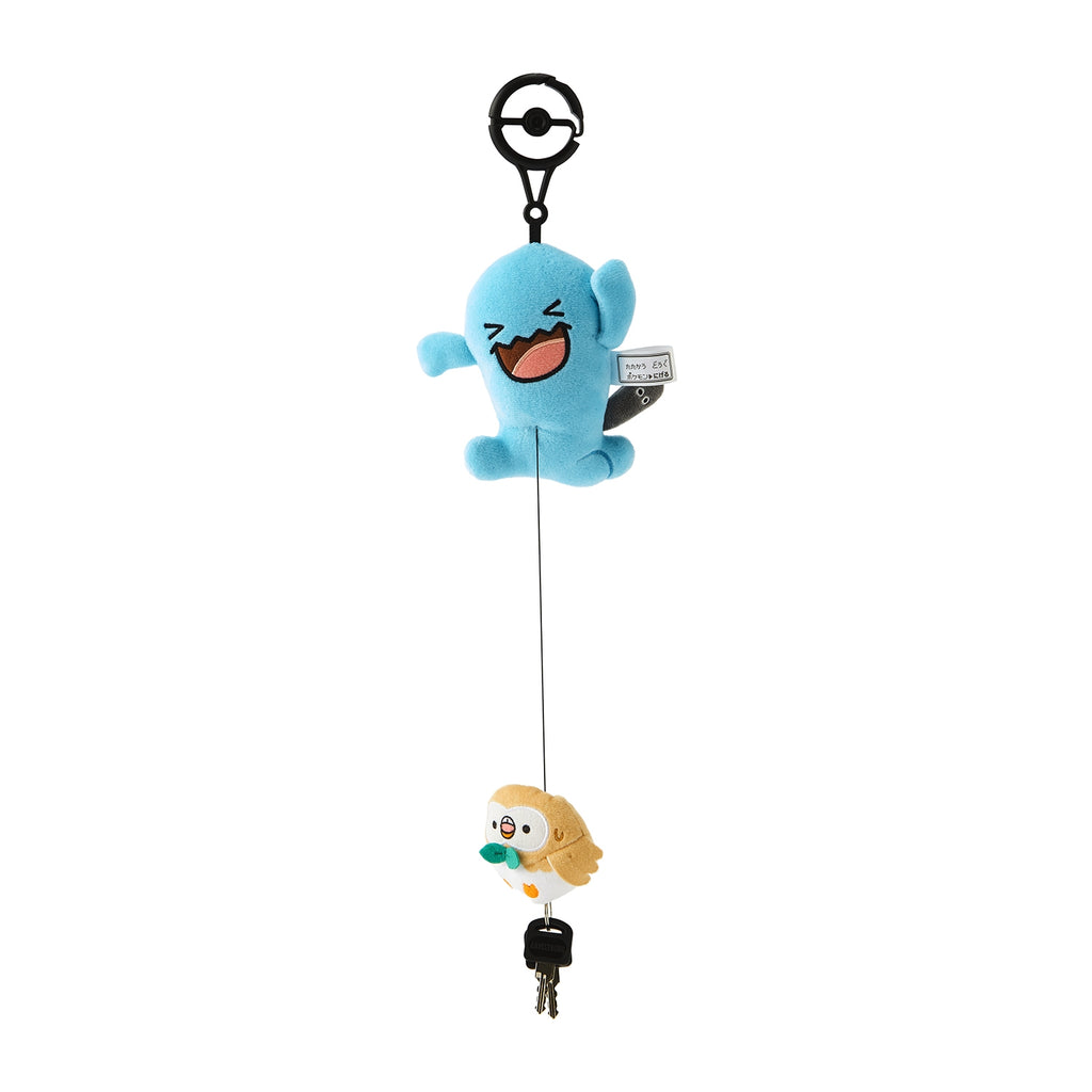 Rowlet Mokuroh Wobbuffet Sonans Plush Keychain Escape Pokemon Center Japan 2025