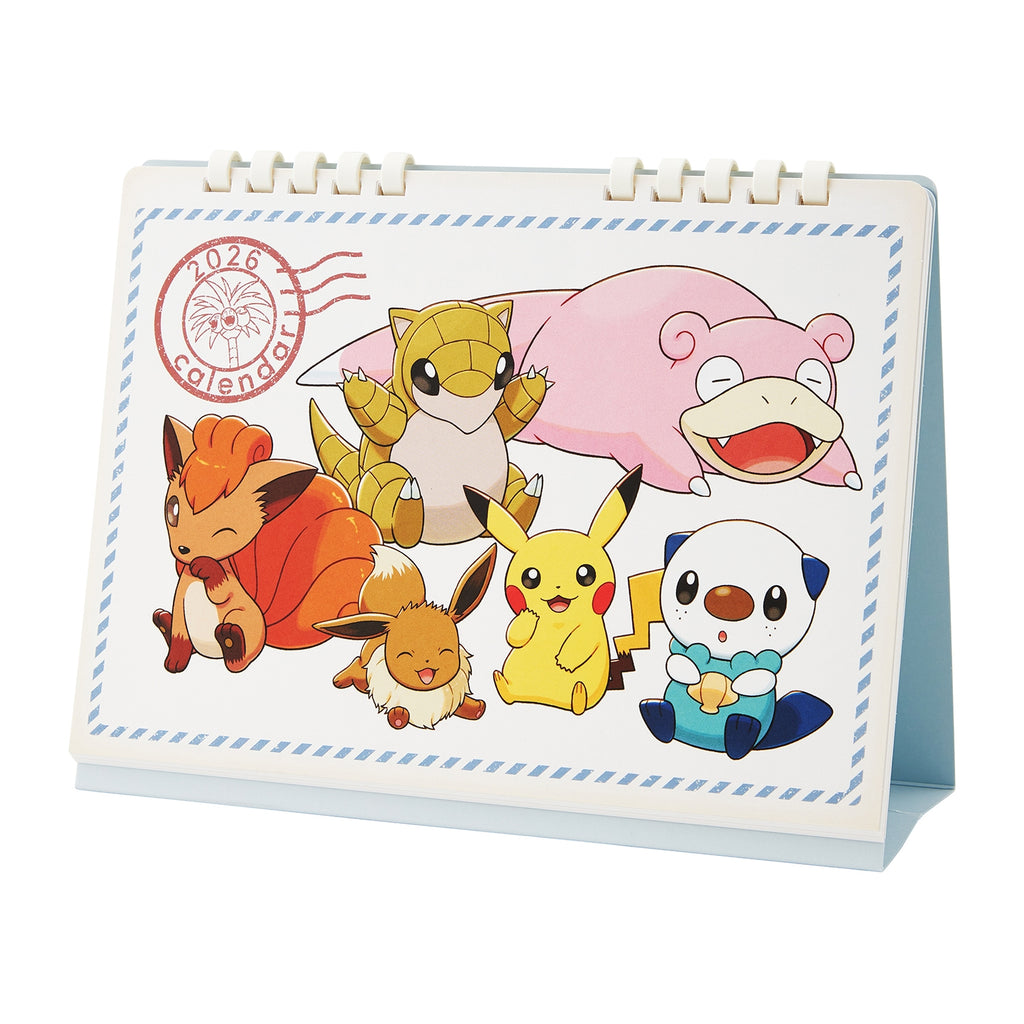 Calendar Desktop 2026 Pokemon Center Japan
