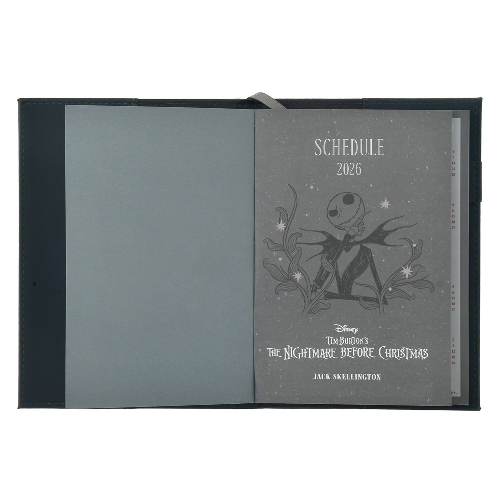 Nightmare Before Christmas 2026 Schedule Book B6 Weekly Disney Store Japan