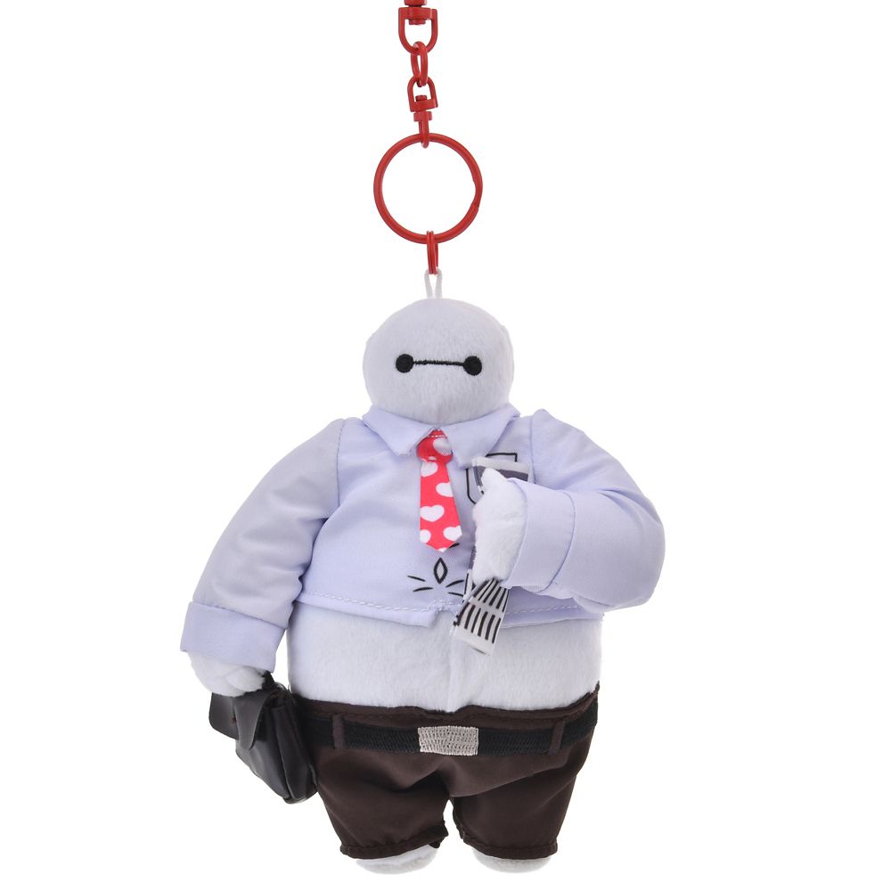 Big Hero 6 Baymax Plush Keychain Office Worker Disney Store Japan 2025