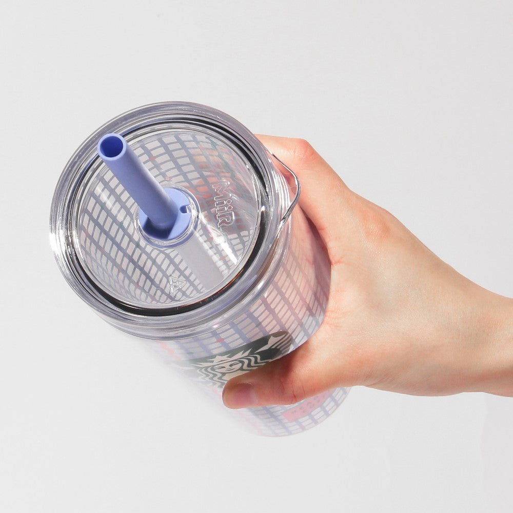 Cold Cup Straw Tumbler MiiR Plaid 591ml Starbucks Japan 2025