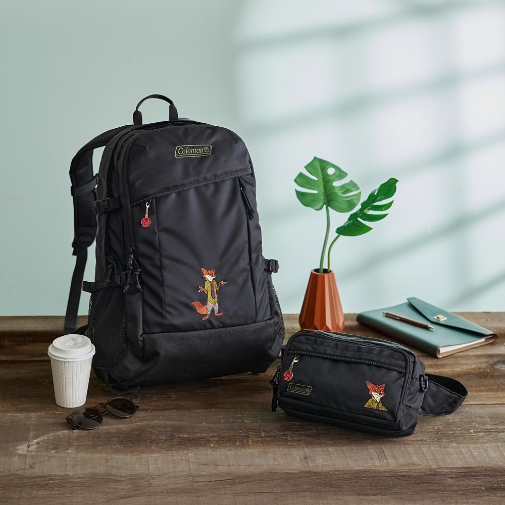 Zootopia Nick Wilde Coleman Shoulder Bag Embroidery Charm Disney Store Japan