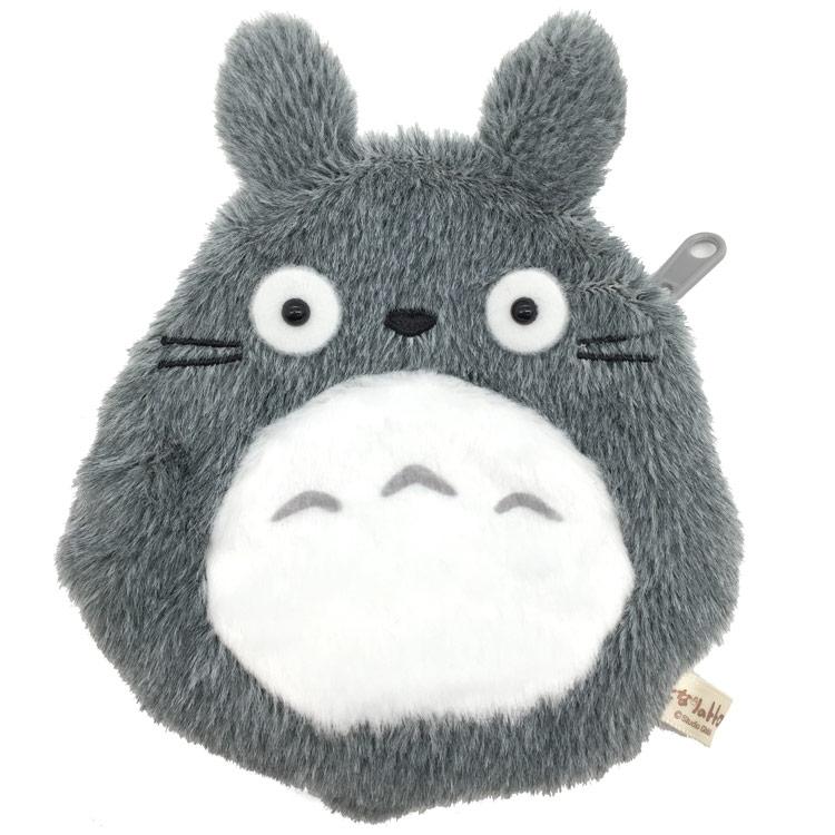 My Neighbor Big Totoro Fluffy Coin Case Pouch Studio Ghibli Japan