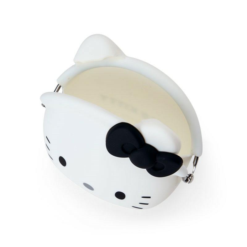 Hello Kitty Silicone mimi POCHI Pouch White Sanrio Japan 2025