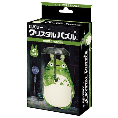 My Neighbor Totoro Crystal 3D Puzzle 42 pcs Green Studio Ghibli Japan