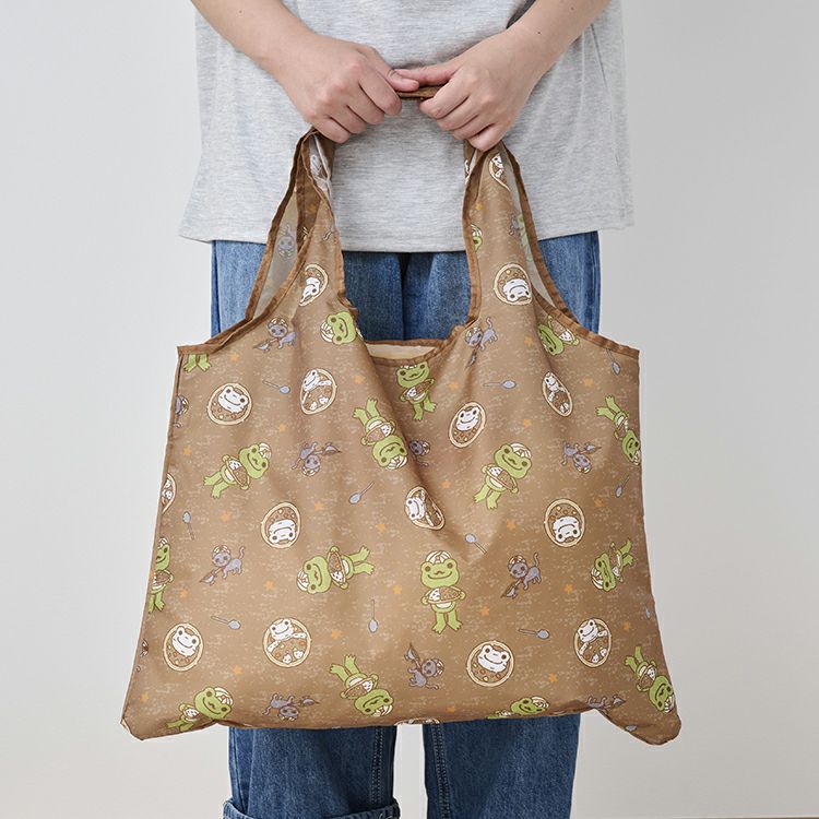 Pickles the Frog Eco Shopping Tote Bag Smile Curry House Japan 2025