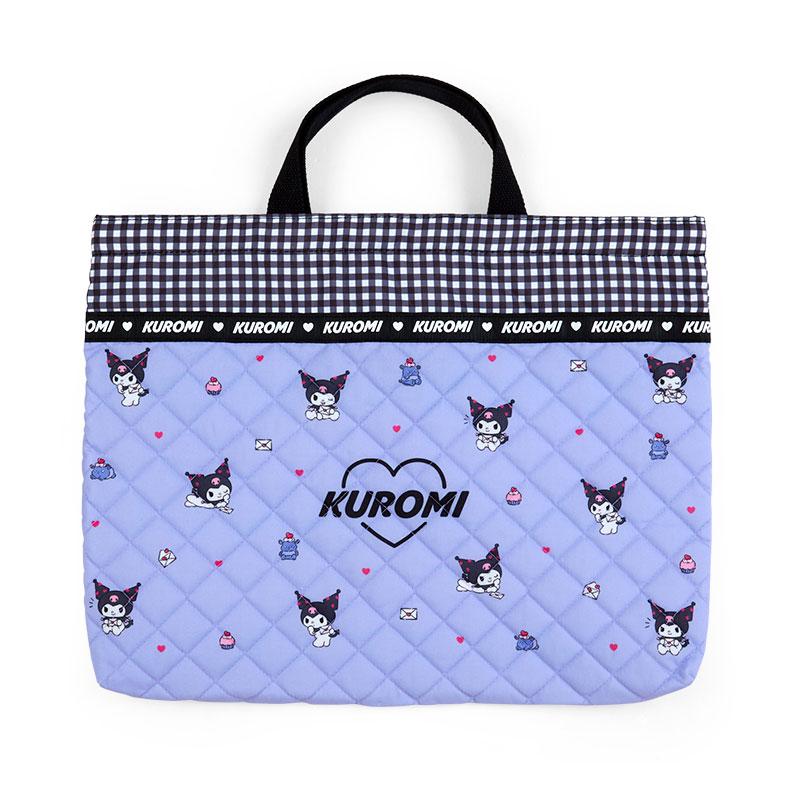 Kuromi Kids Quilting Tote Lesson Bag Sanrio Japan