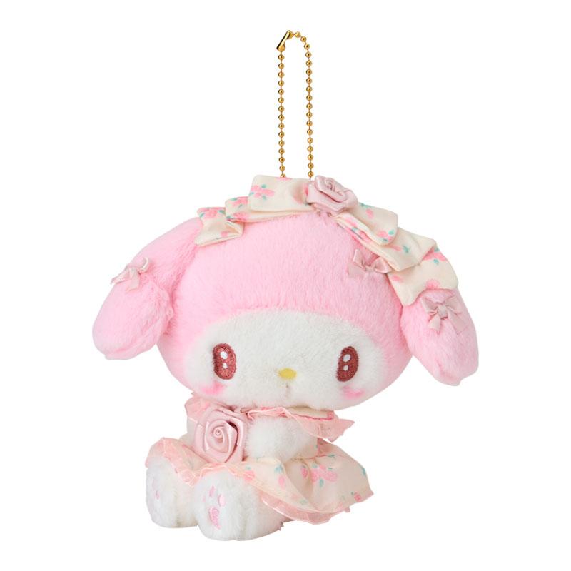 My Melody Plush Mascot Holder Keychain Dolly Rose Sanrio Japan 2024