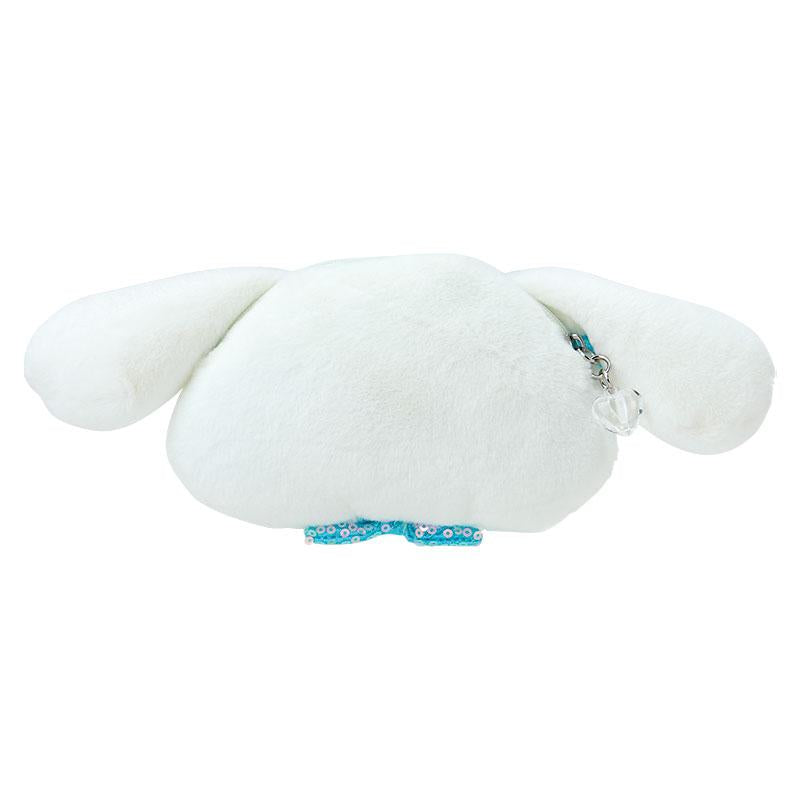 Cinnamoroll Kids Plush Neck Coin Case Pouch Face Shape Sanrio Japan 2025