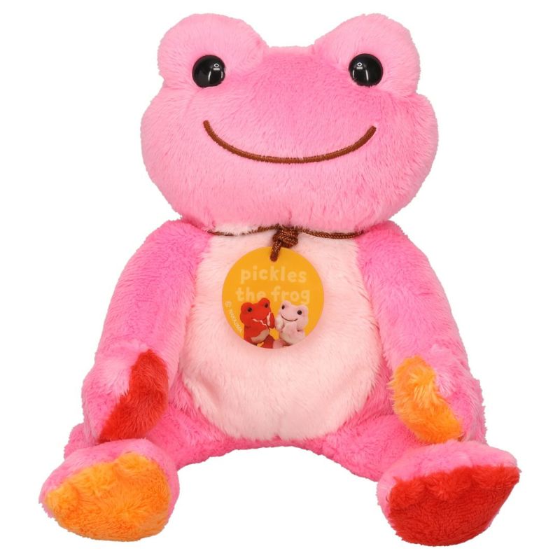 Pickles the Frog Bean Doll Plush Photo Pink Japan 2024