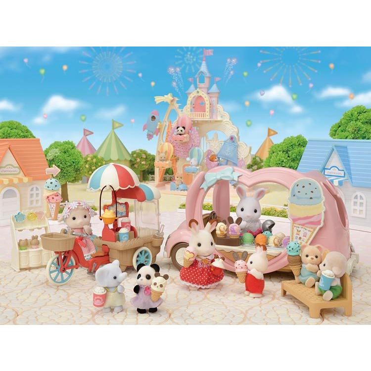 Sylvanian Families Happy Ice Cream Wagon MI-89 EPOCH Japan