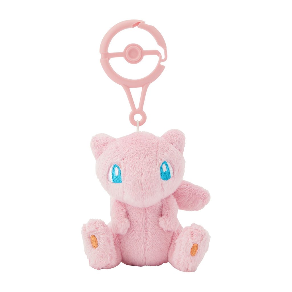 Mew Plush Keychain with Carabiner Pokemon Center Japan 2024