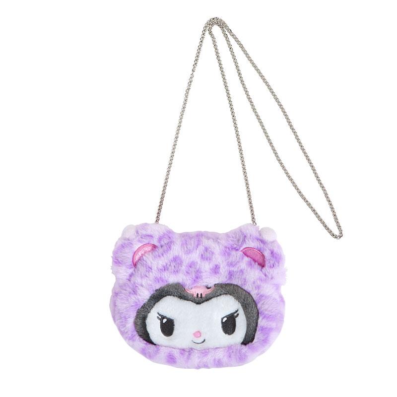 Kuromi 2WAY Pochette Bag Face Shape Gal Bear Sanrio Japan 2024