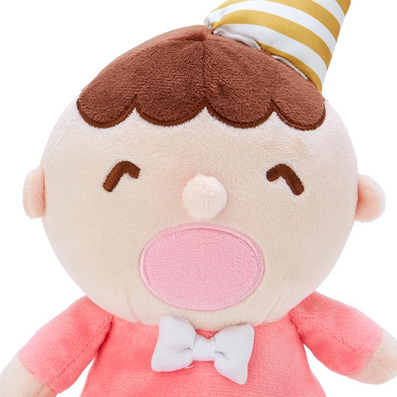 Minna no Tabo Plush Doll Bow Tie Hat Pink Sanrio Japan 2024