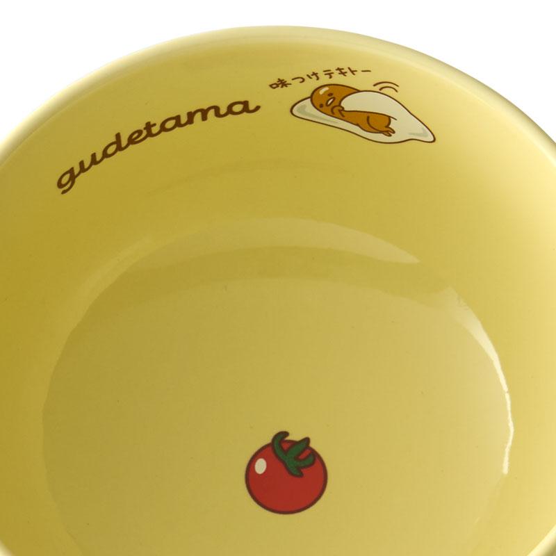 Gudetama Egg Ceramic Bowl Yellow Sanrio Japan 2025