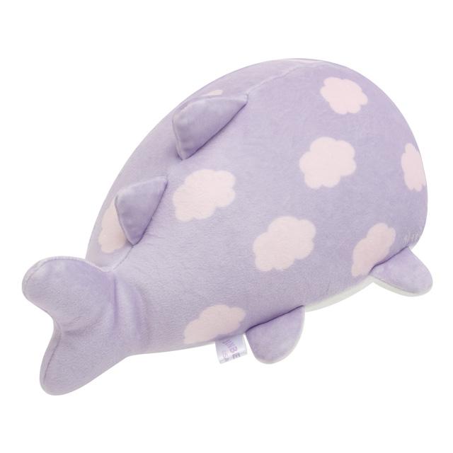 Shark Super Soft Mochi Plush Doll S Jinbe San with Balloon Fish San-X Japan 2025