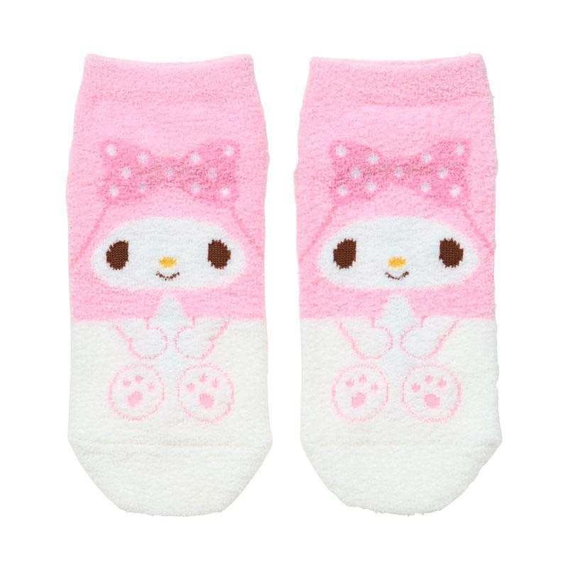 My Melody Socks Mokomoko Fluffy Pink Sanrio Japan 2025