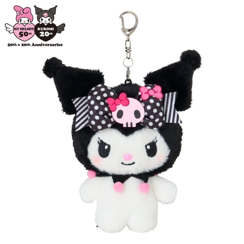 Kuromi Plush Pouch My Melody 50th & Kuromi 20th Sanrio Japan 2025