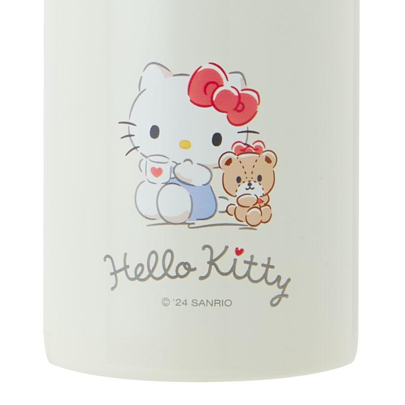 Hello Kitty Stainless Bottle 370ml Pink White Sanrio Japan