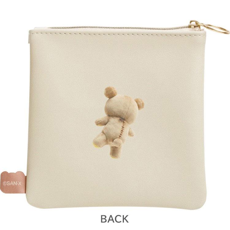 Rilakkuma Flat Pouch Off White Stuffed Animal Photos San-X Japan 2025