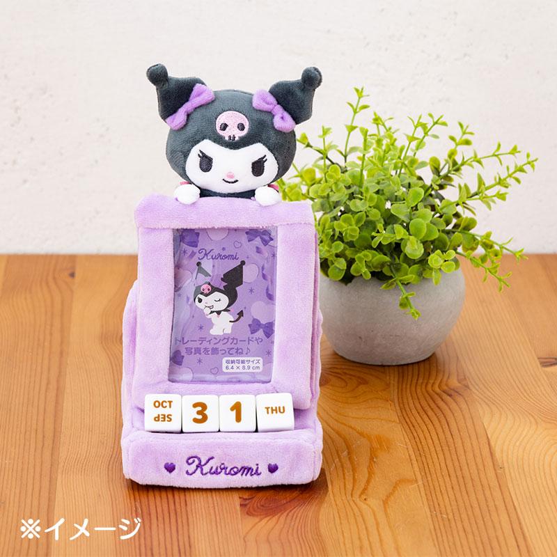 Kuromi mini Plush Perpetual Calendar Sanrio Japan