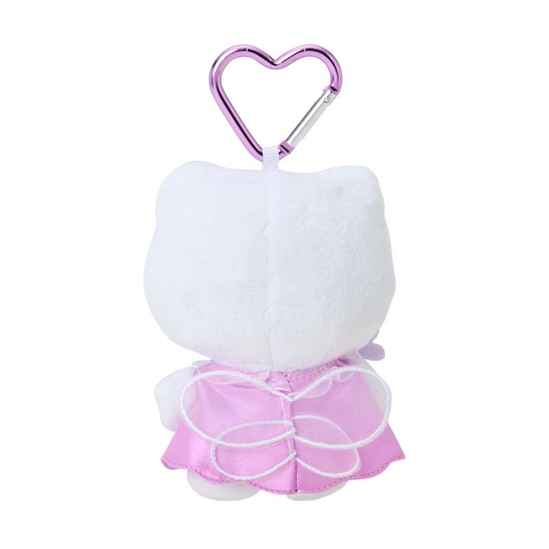 Hello Kitty Plush Mascot Holder Keychain Flower Sanrio Japan 2025